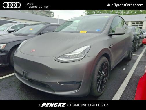 Grey 2021 Tesla Model Y Long Range Dual Motor All-Wheel Drive