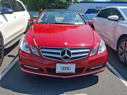 Mars Red 2012 Mercedes-Benz E-Class E 350