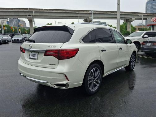 Diamond White Pearl 2017 Acura MDX Sport Hybrid w/Advance Package