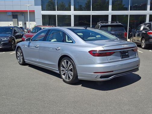Silver Metallic 2023 Audi A8 L 55 TFSI quattro Tiptronic