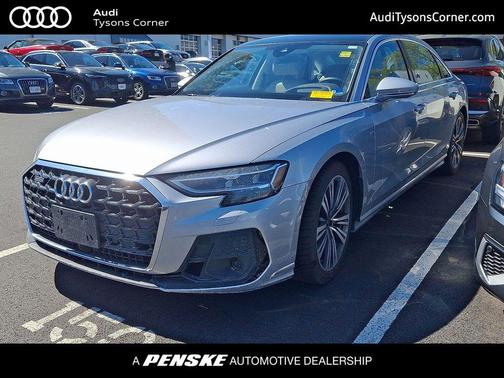 Silver Metallic 2023 Audi A8 L 55 TFSI quattro Tiptronic