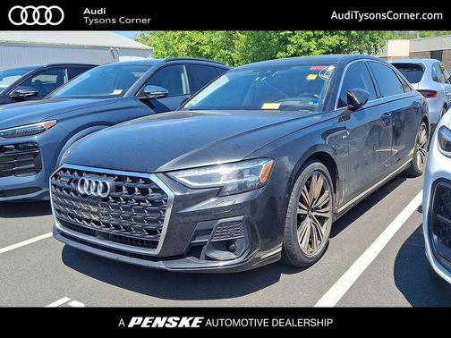 Vesuvius Gray Metallic 2023 Audi A8 L 55 TFSI quattro Tiptronic
