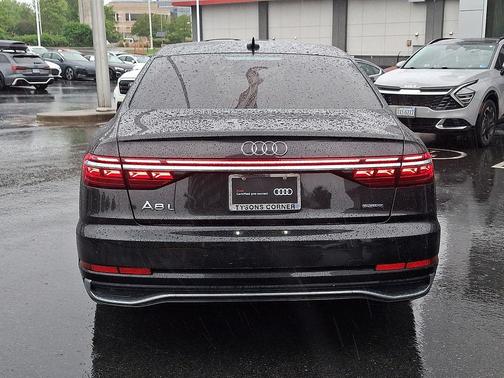 Vesuvius Gray Metallic 2023 Audi A8 L 55 TFSI quattro Tiptronic