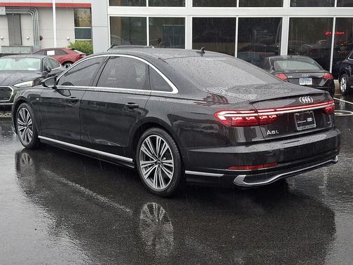 Vesuvius Gray Metallic 2023 Audi A8 L 55 TFSI quattro Tiptronic