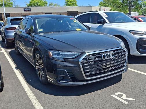 Vesuvius Gray Metallic 2023 Audi A8 L 55 TFSI quattro Tiptronic
