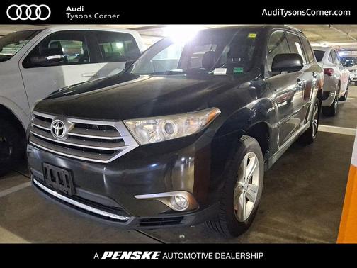 Black 2013 Toyota Highlander Limited