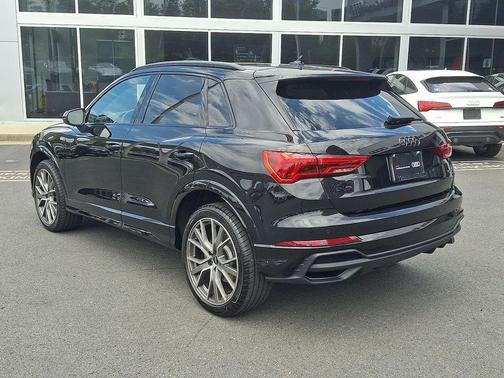 Black Metallic 2025 Audi Q3 45 S line Premium Plus