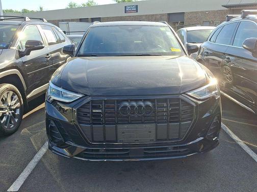 Black Metallic 2025 Audi Q3 45 S line Premium Plus