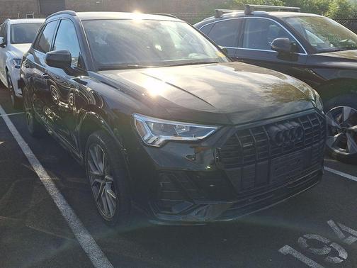 Black Metallic 2025 Audi Q3 45 S line Premium Plus