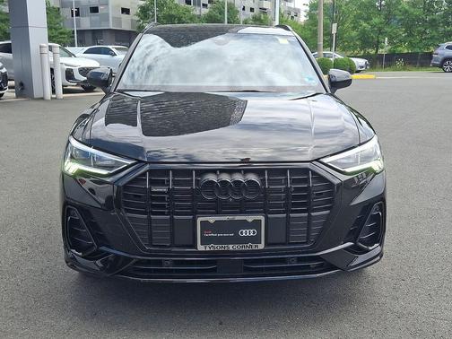 Black Metallic 2025 Audi Q3 45 S line Premium Plus