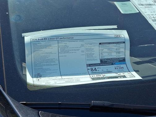 mythos black metallic 2026 Audi RS e-tron GT quattro