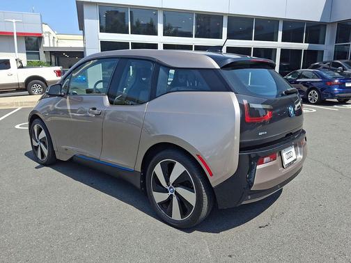 Arravani Gray w/BMW i Frozen Blue Accent 2015 BMW i3 Base w/Range Extender