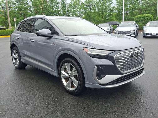 Pebble Gray 2023 Audi Q4 e-tron Prestige 50 quattro