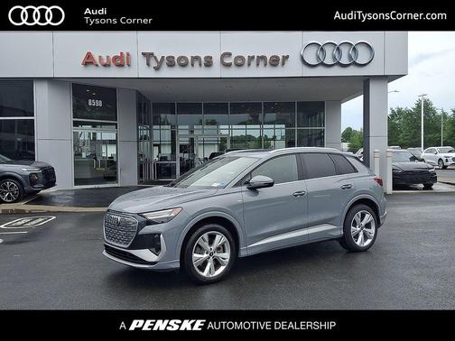 Pebble Gray 2023 Audi Q4 e-tron Prestige 50 quattro