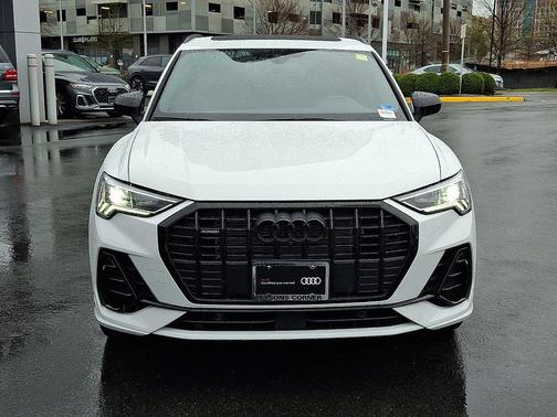 Glacier White Metallic 2025 Audi Q3 45 S line Premium Plus