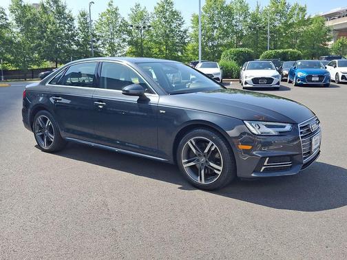 Manhattan Gray Metallic 2017 Audi A4 2.0T Premium Plus