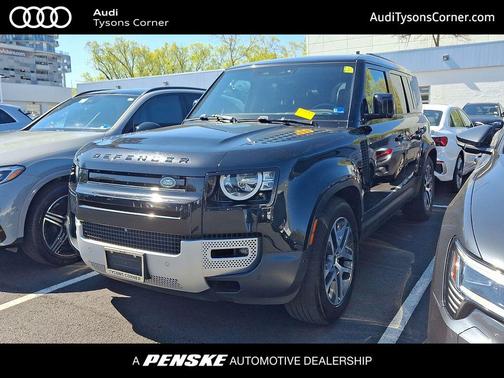 Santorini Black Metallic 2023 Land Rover Defender 110 S