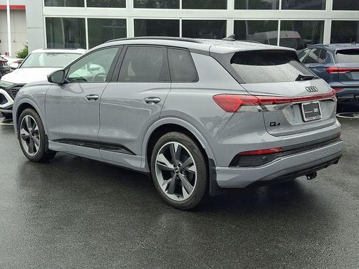 Pebble Gray 2024 Audi Q4 e-tron Premium Plus 55 quattro