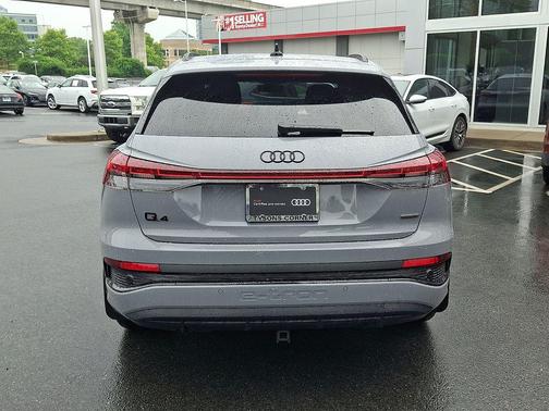 Pebble Gray 2024 Audi Q4 e-tron Premium Plus 55 quattro