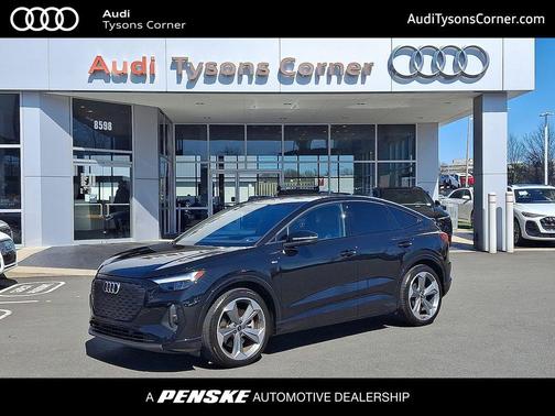 Mythos Black Metallic 2025 Audi Q4 e-tron Sportback Premium Plus 55 quattro