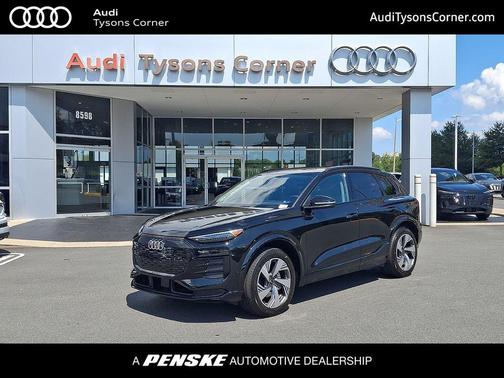 Black Metallic 2025 Audi Q6 e-tron Premium Plus quattro