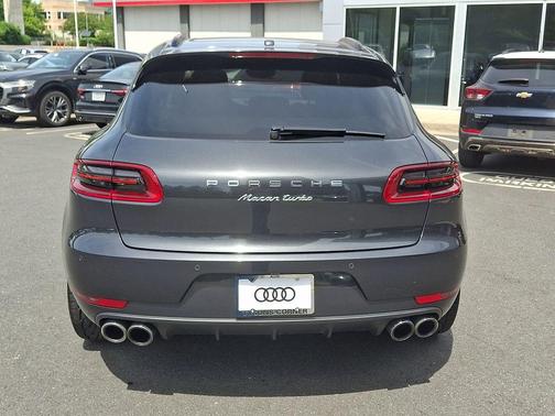 Grey 2017 Porsche Macan Macan Turbo