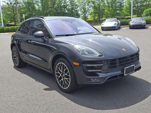 Grey 2017 Porsche Macan Macan Turbo