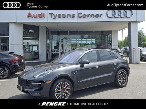Grey 2017 Porsche Macan Macan Turbo