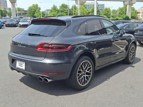 Grey 2017 Porsche Macan Macan Turbo