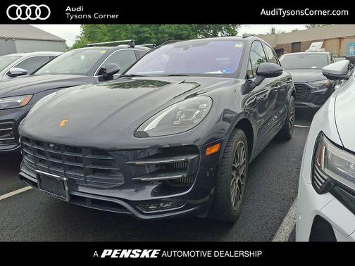 Grey 2017 Porsche Macan Macan Turbo