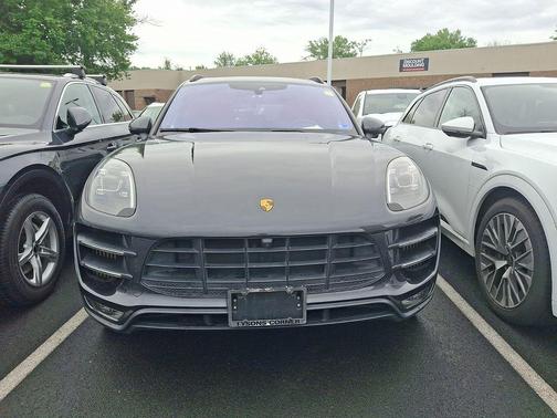 Grey 2017 Porsche Macan Macan Turbo