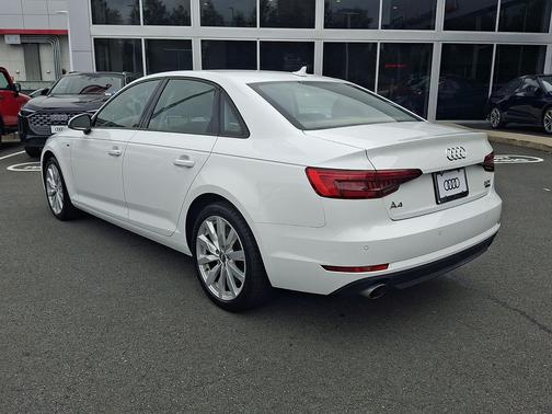 Ibis White 2017 Audi A4 2.0T Premium