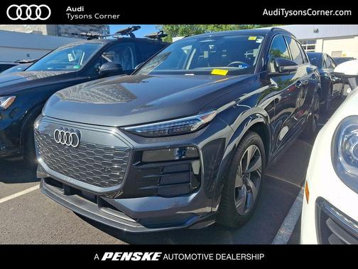 Magnet Gray 2025 Audi Q6 e-tron Prestige quattro