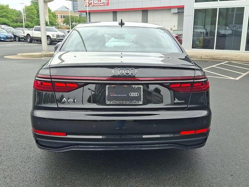 Mythos Black Metallic 2023 Audi A8 L 55 TFSI quattro Tiptronic