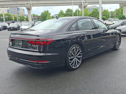 Mythos Black Metallic 2023 Audi A8 L 55 TFSI quattro Tiptronic
