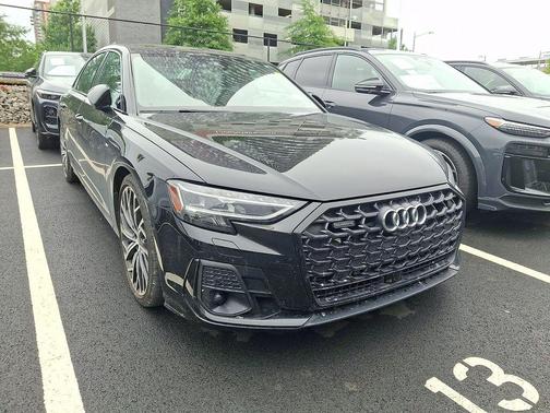 Mythos Black Metallic 2023 Audi A8 L 55 TFSI quattro Tiptronic