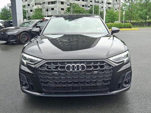 Mythos Black Metallic 2023 Audi A8 L 55 TFSI quattro Tiptronic