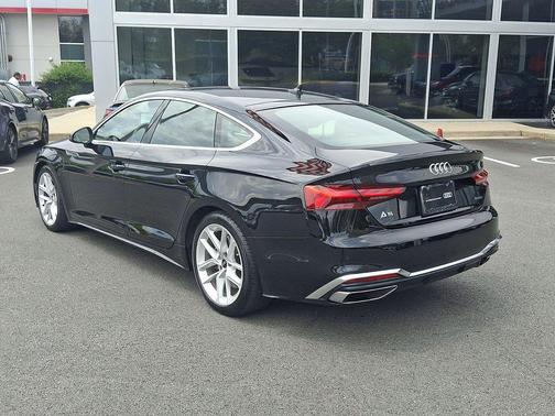 Mythos Black Metallic 2023 Audi A5 Sportback 45 S Line Premium