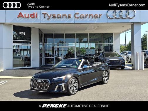 Mythos Black Metallic/Black Roof 2024 Audi S5 3.0T Premium Plus