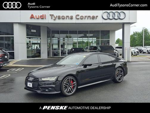 Mythos Black Metallic 2018 Audi S7 4.0T Premium Plus