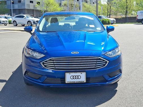 Lightning Blue 2017 Ford Fusion Hybrid SE