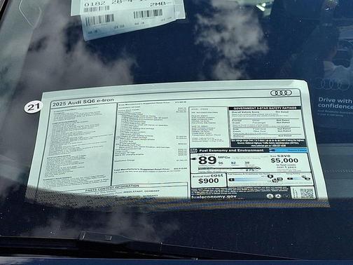 2025 Audi SQ6 e-tron Premium Plus quattro