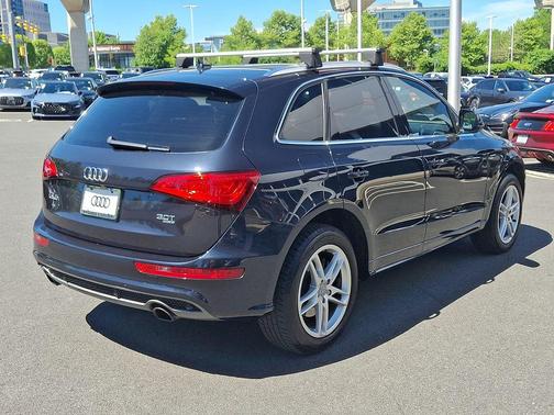 Moonlight Blue 2014 Audi Q5 3.0T Premium Plus