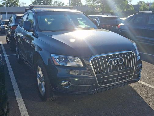 Moonlight Blue 2014 Audi Q5 3.0T Premium Plus