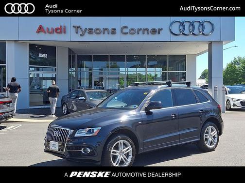 Moonlight Blue 2014 Audi Q5 3.0T Premium Plus