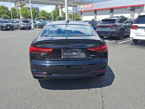 Mythos Black Metallic 2023 Audi A5 Sportback 45 S Line Premium Plus