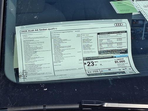 2026 Audi A6 Premium quattro S tronic