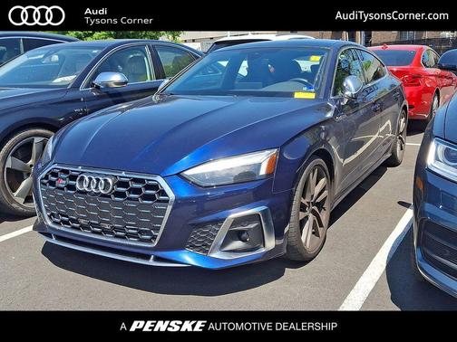 Navarra Blue Metallic 2022 Audi S5 Premium Plus TFSI quattro Tiptronic