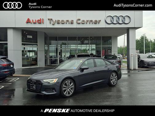 Manhattan Gray Metallic 2023 Audi A6 45 Premium Plus