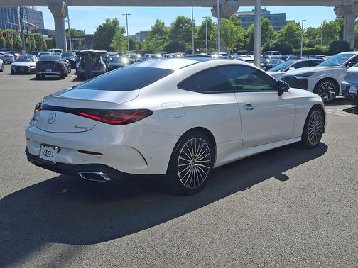MANUFAKTUR Moonlight White Metallic 2024 Mercedes-Benz CLE 300 4MATIC Coupe